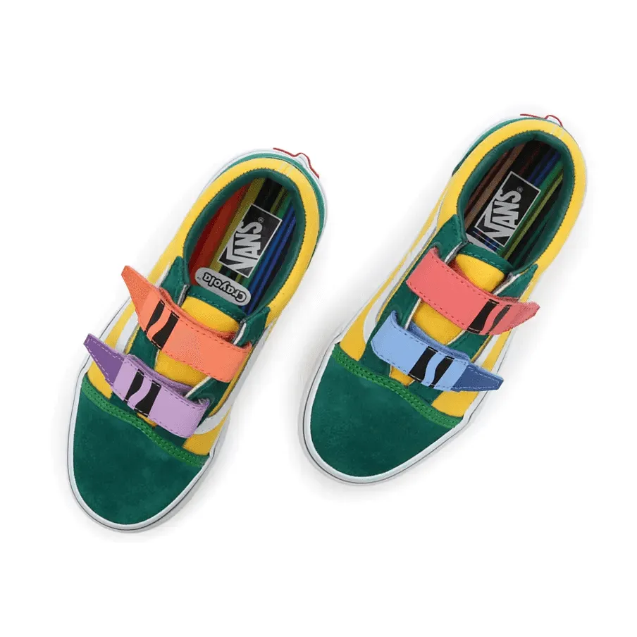 + Crayola Kid's Old Skool Velcro 'Out Of The Box'