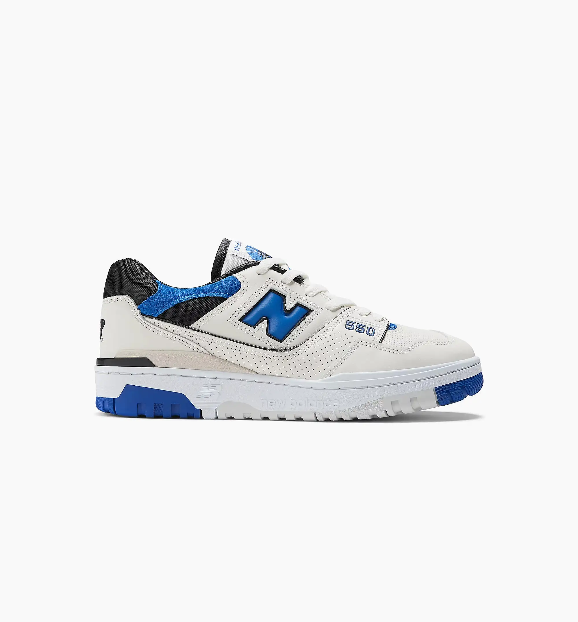 550 Team Royal Mens Lifestyle Shoe - White/Blue