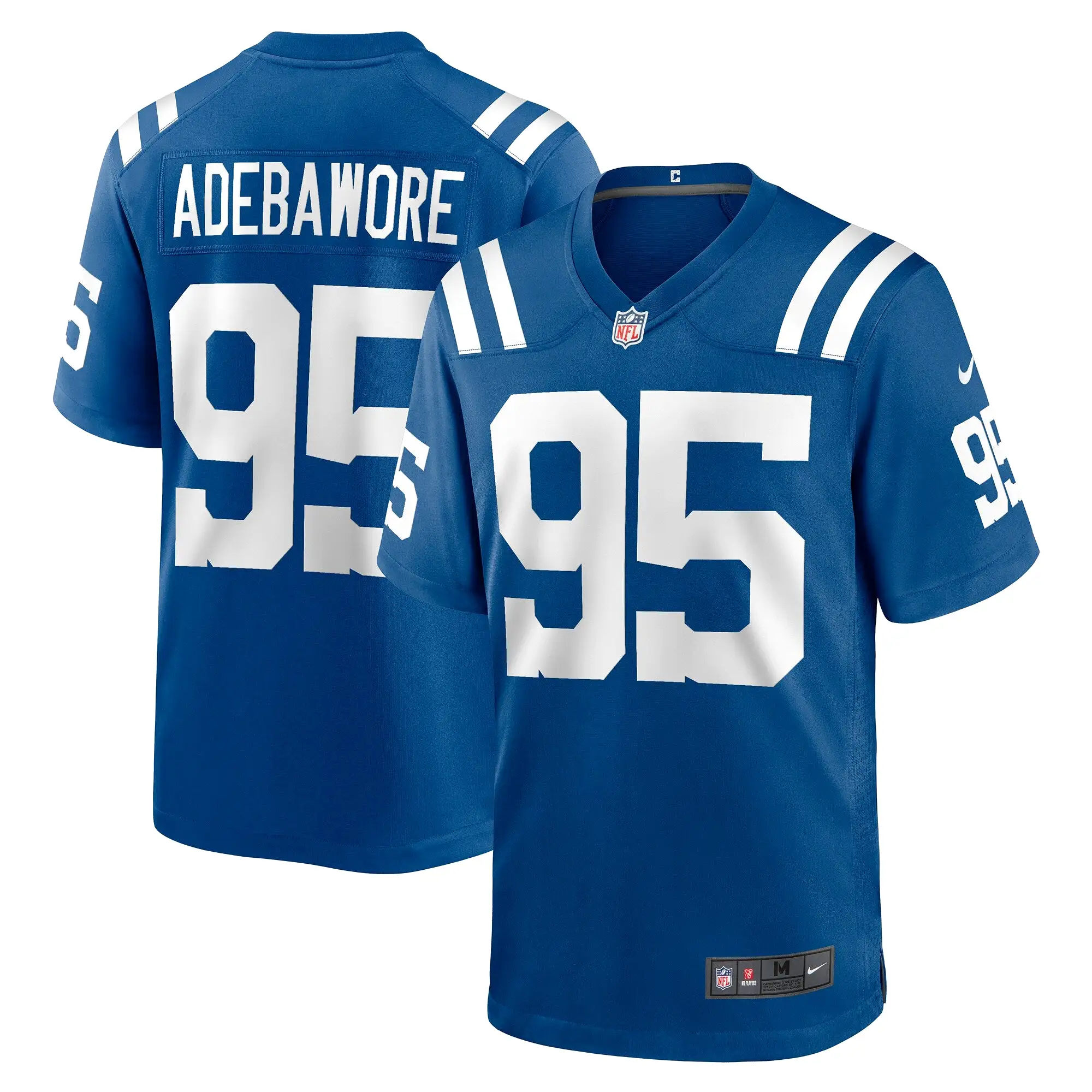 Adetomiwa Adebawore Indianapolis Colts Nike Team Game Jersey - Royal