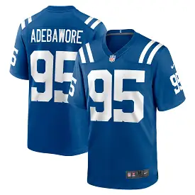 Adetomiwa Adebawore Indianapolis Colts Nike Team Game Jersey - Royal