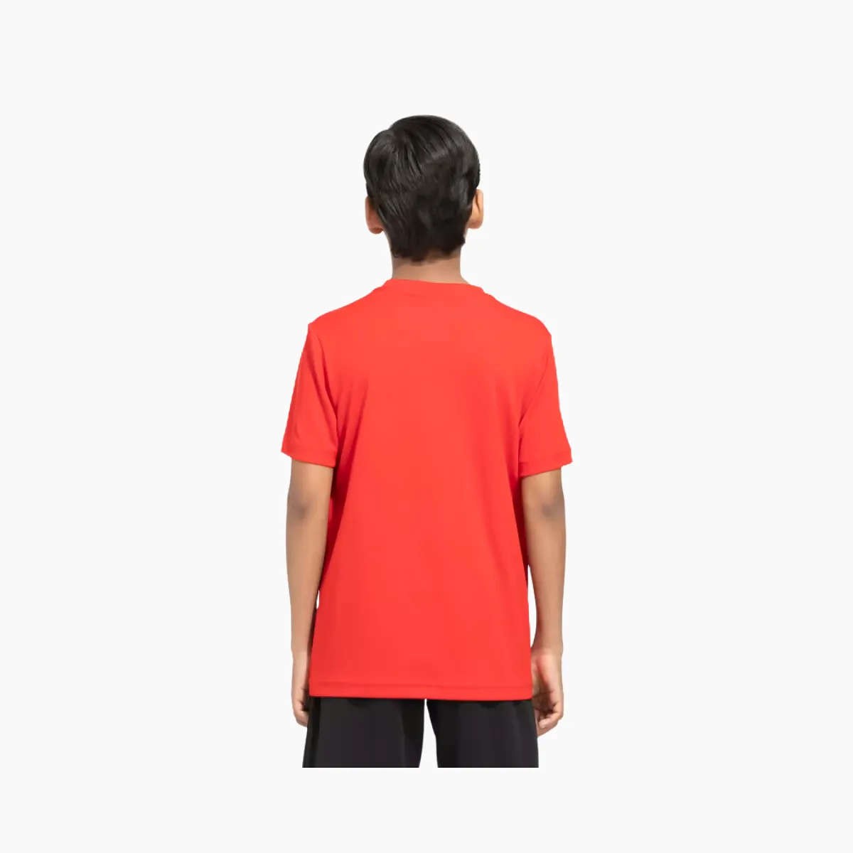 Adidas Boy Logo MOC T-shirt (7-12 Years) -Better Scarlet