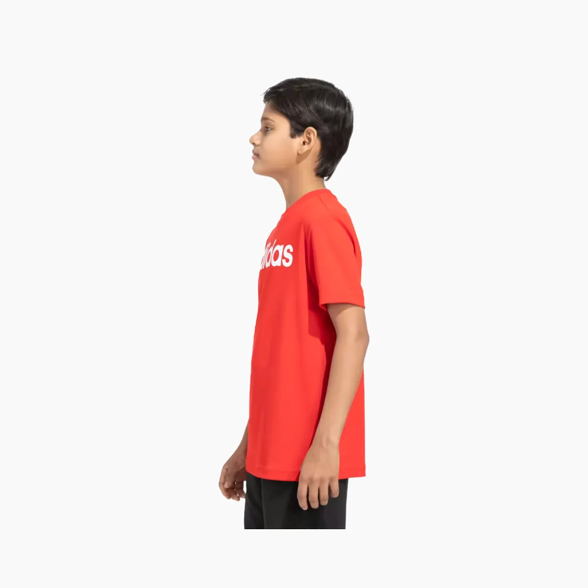 Adidas Boy Logo MOC T-shirt (7-12 Years) -Better Scarlet