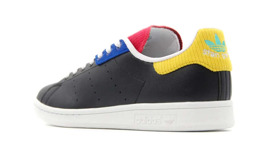 adidas STAN SMITH CORE BLACK/CRYSTAL WHITE/TEAM ROYAL BLUE