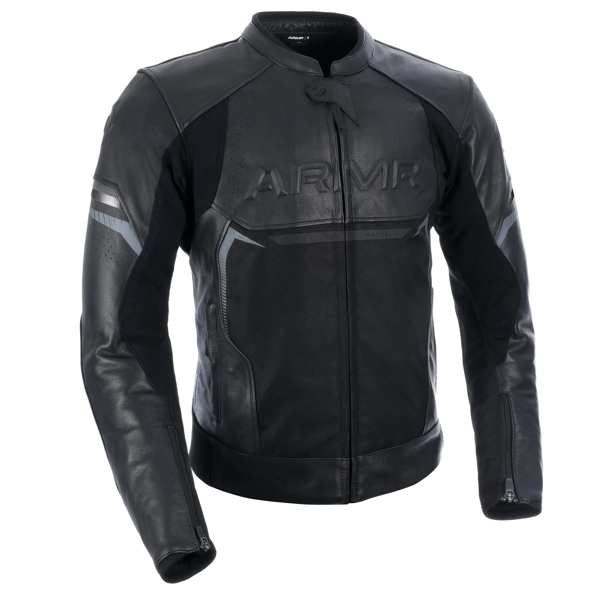 ARMR Raiden 3.0 Leather Jacket - Black