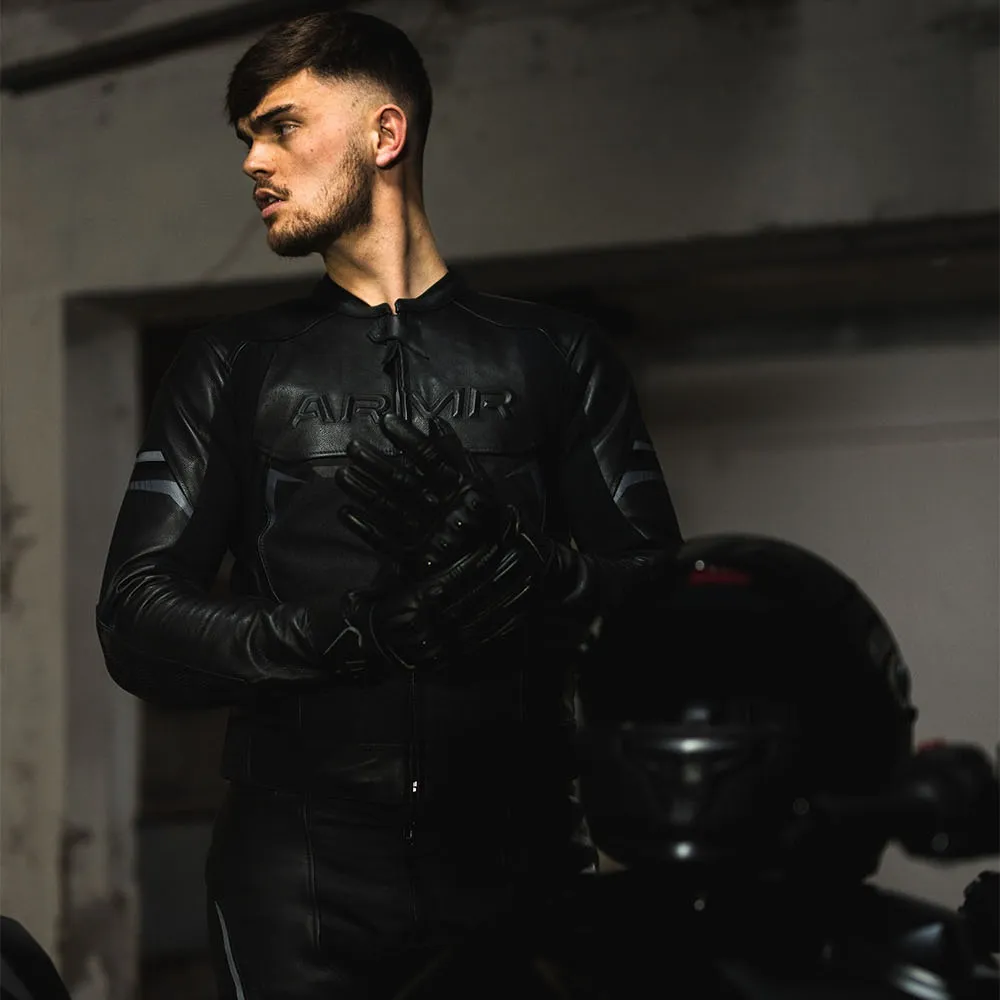 ARMR Raiden 3.0 Leather Jacket - Black