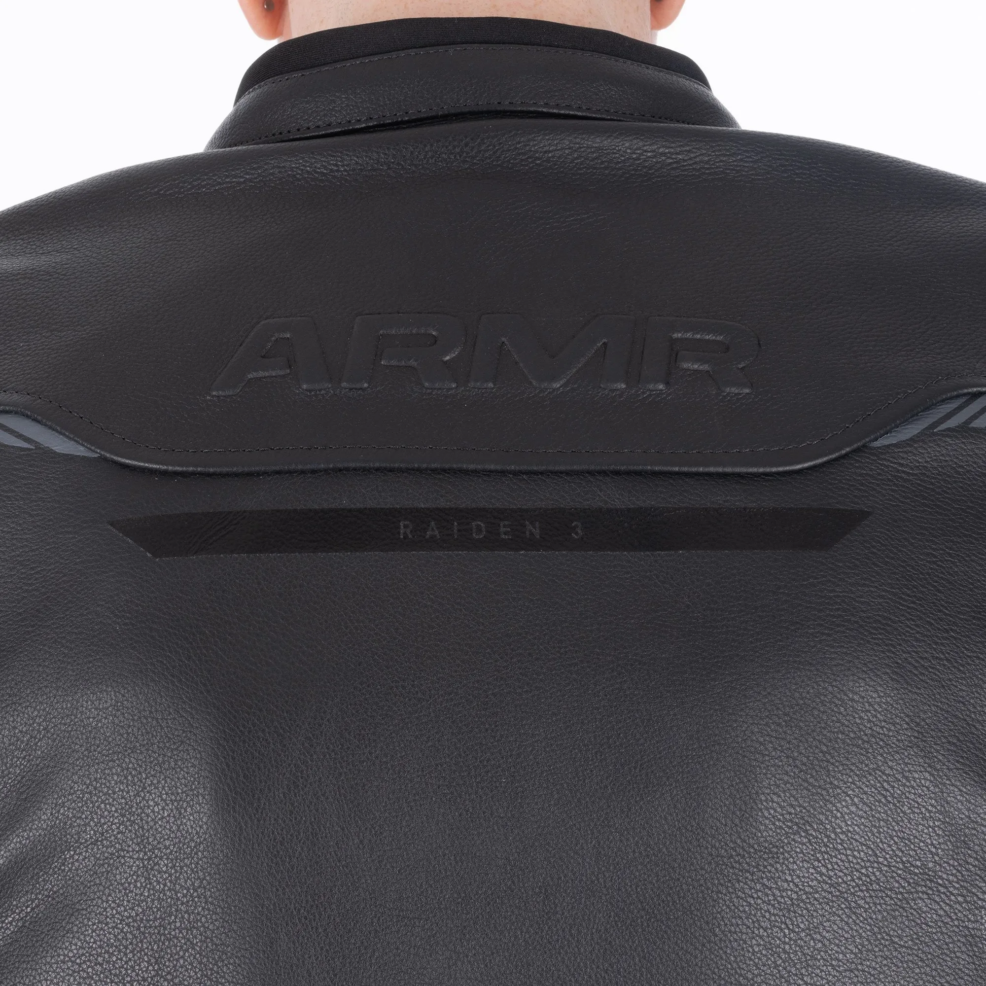 ARMR Raiden 3.0 Leather Jacket - Black