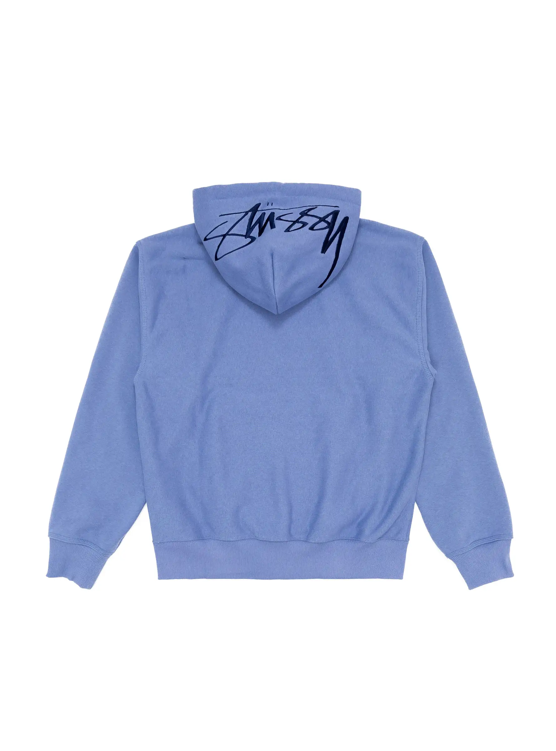 Back Hood Logo Hoodie Storm Blue