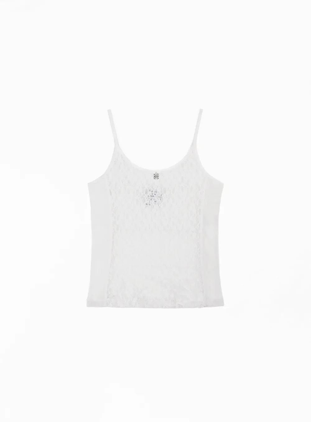 BADBLOOD  |Sleeveless Street Style Plain Lace Tanks & Camisoles