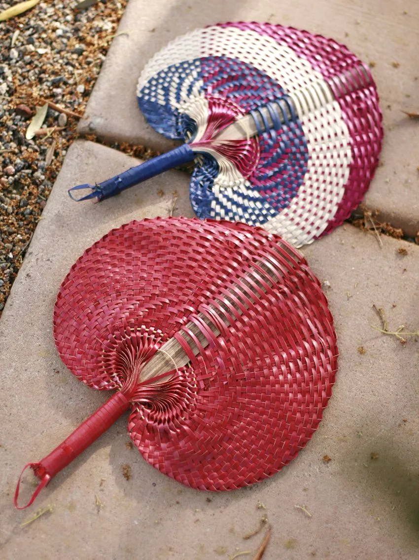 Balinese Woven Hand Fan Cali