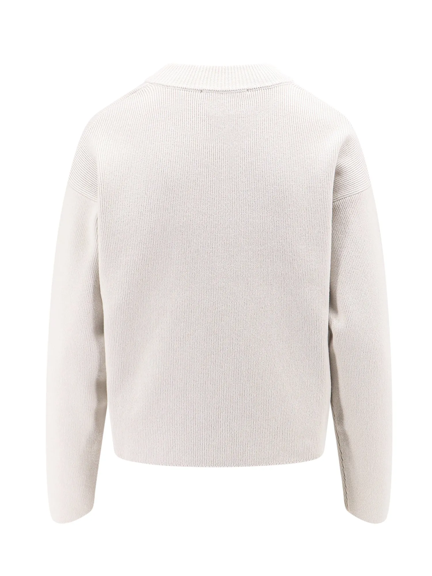 Biologic cotton and wool sweater