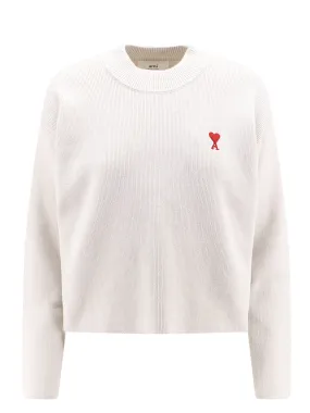 Biologic cotton and wool sweater