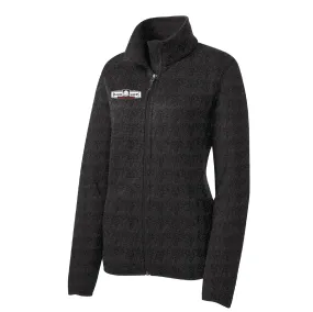 Black Woods Ladies Sweater Fleece Jacket