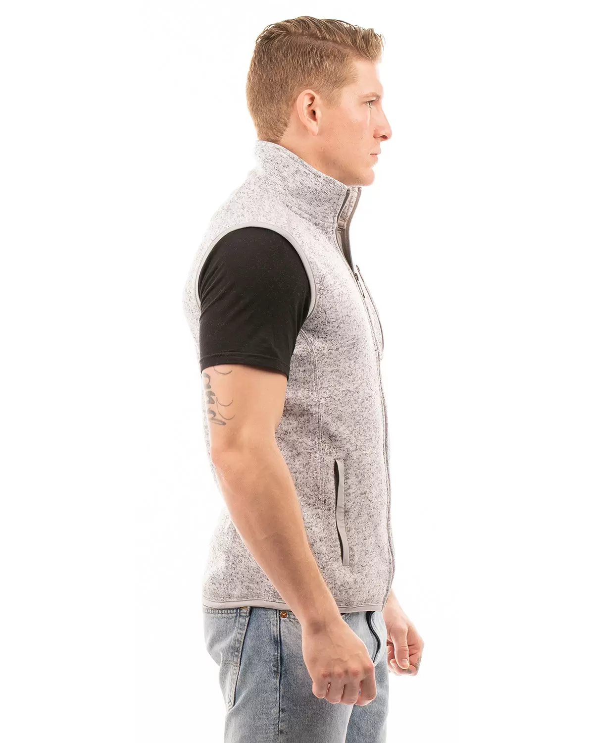 Burnside Clothing 3910 Sweater Knit Vest SKU: 3910