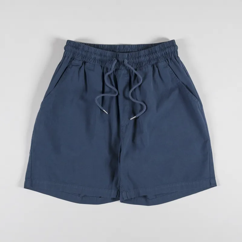 Colorful Standard Organic Twill Shorts Petrol Blue