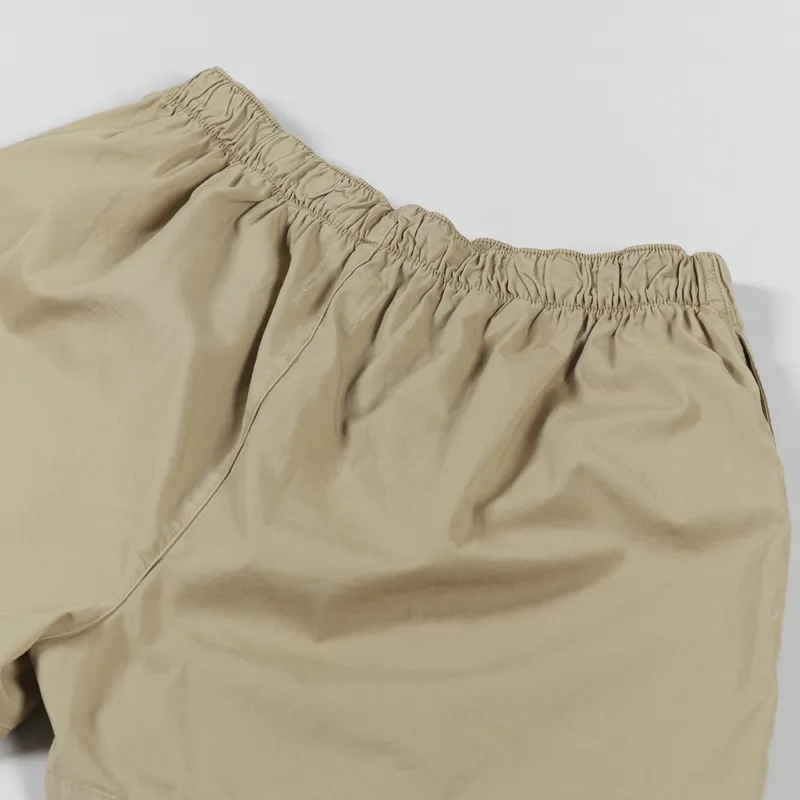 Colorful Standard Womens Organic Twill Shorts Desert Khaki