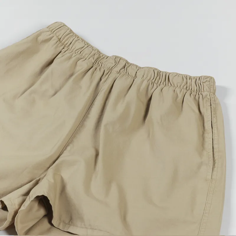 Colorful Standard Womens Organic Twill Shorts Desert Khaki