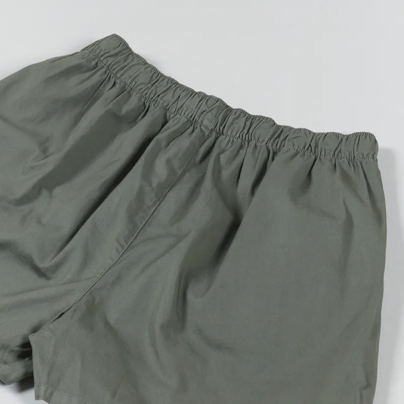 Colorful Standard Womens Organic Twill Shorts Dusty Olive