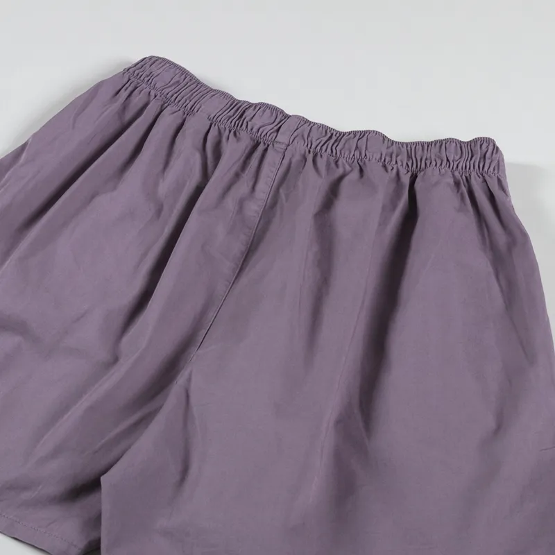 Colorful Standard Womens Organic Twill Shorts Purple Haze