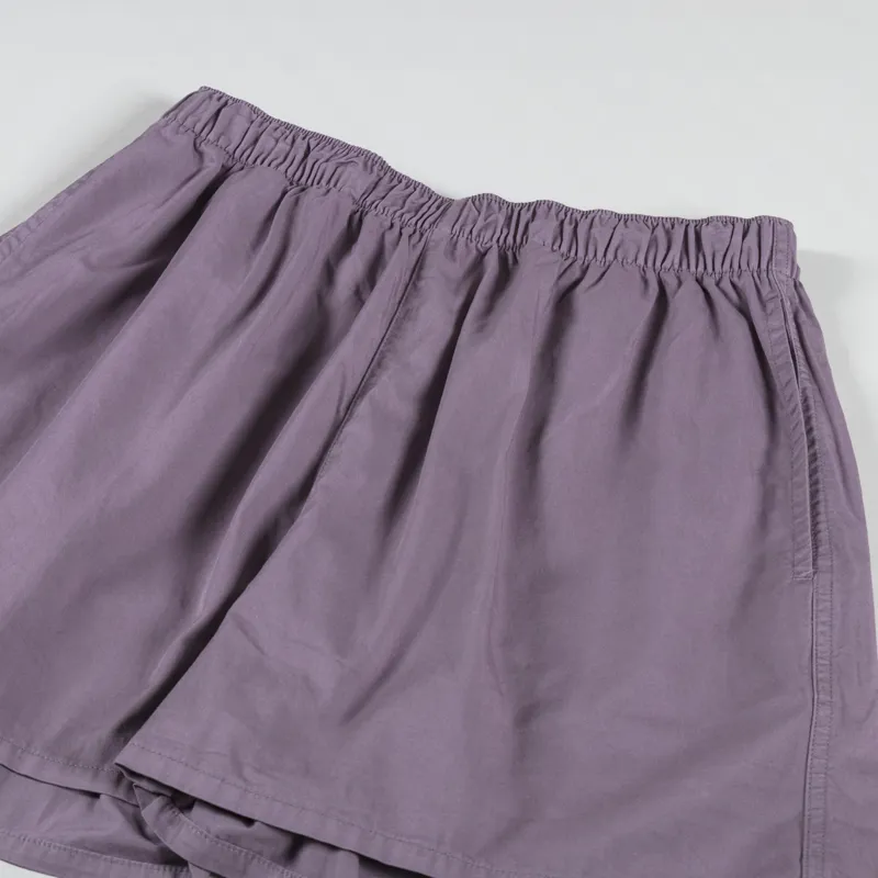 Colorful Standard Womens Organic Twill Shorts Purple Haze