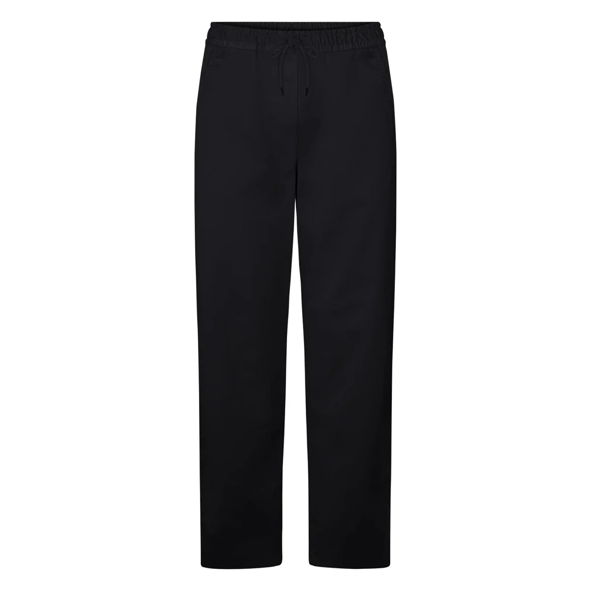 Colorful Twill Pants Deep Black