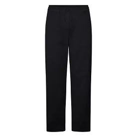 Colorful Twill Pants Deep Black