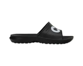 Crocs Classic Slide Graphic - Black/White