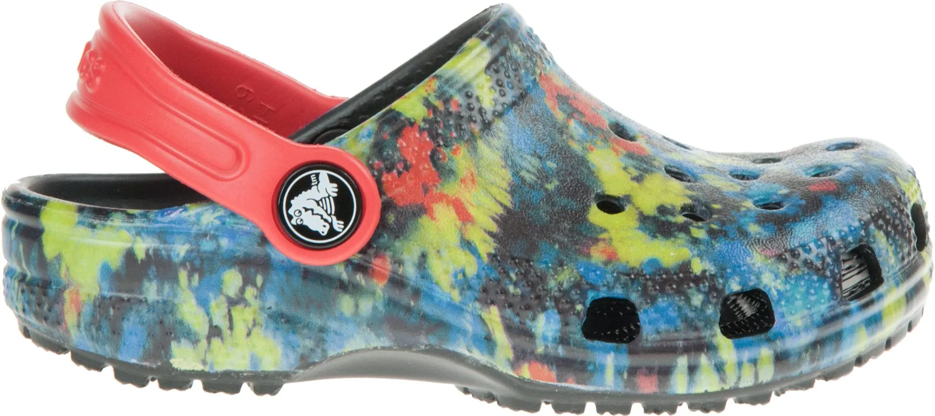 Crocs Classic Tie Dye Graphic Toddler