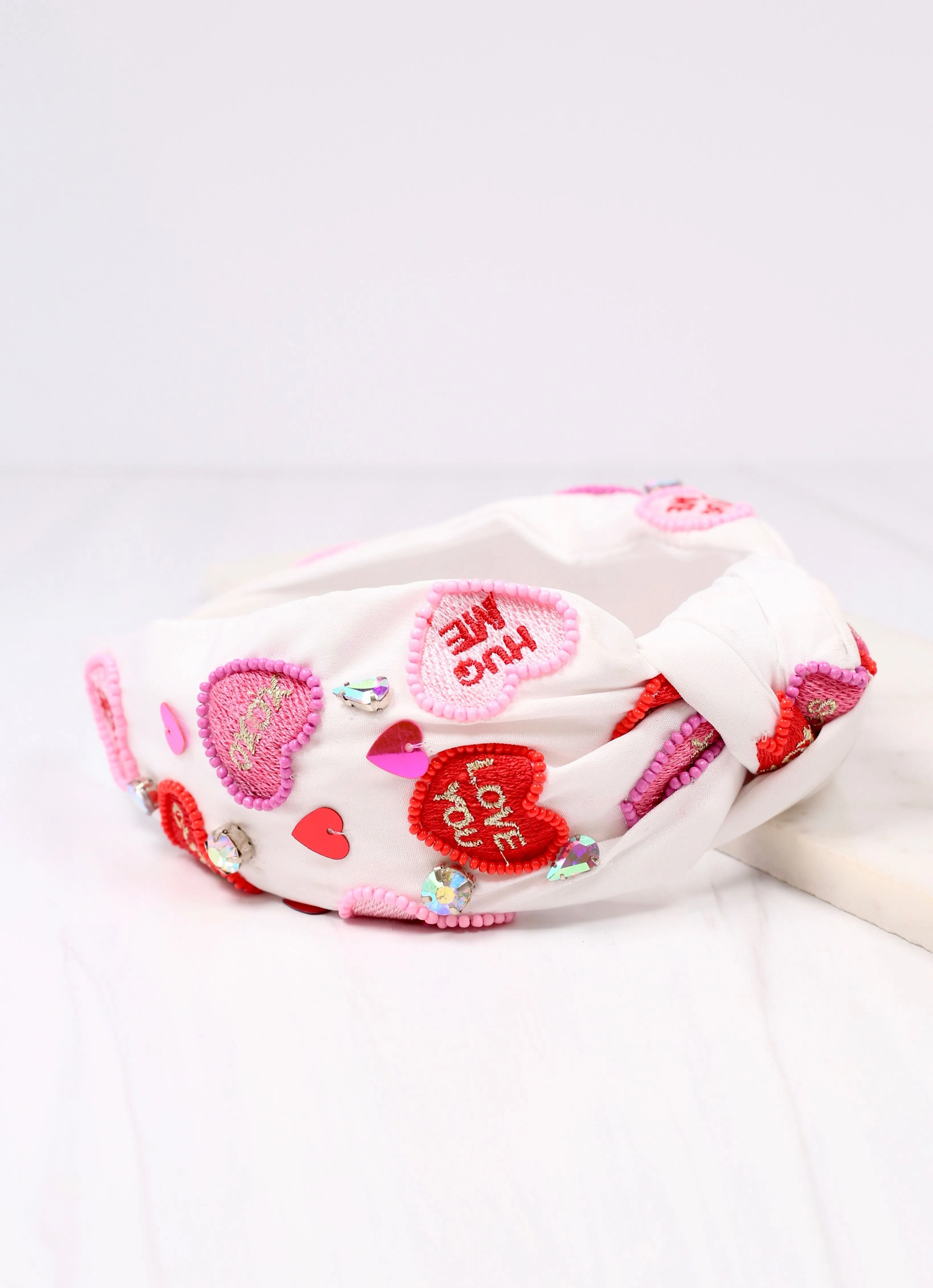 Crush on You Headband WHITE