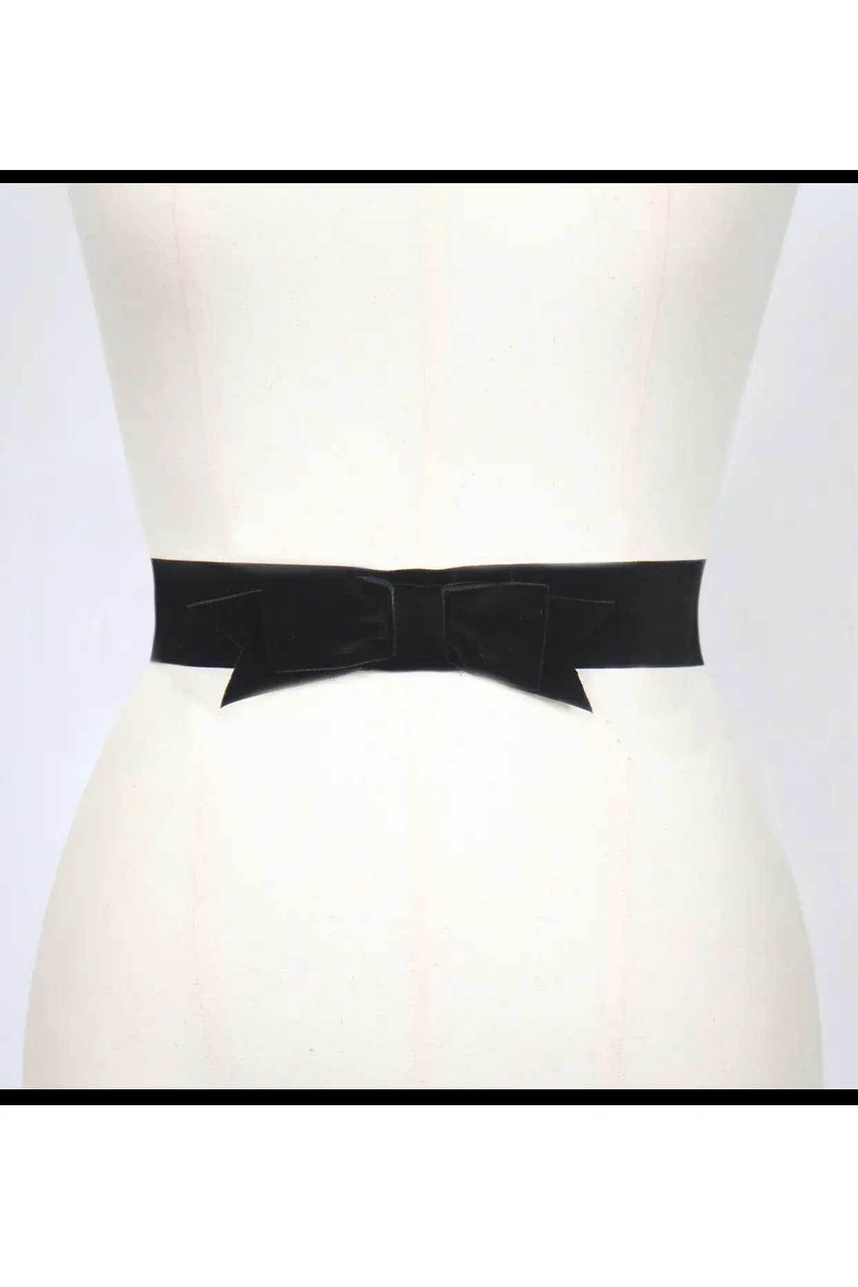 D'Amour Bow Belt (Black)