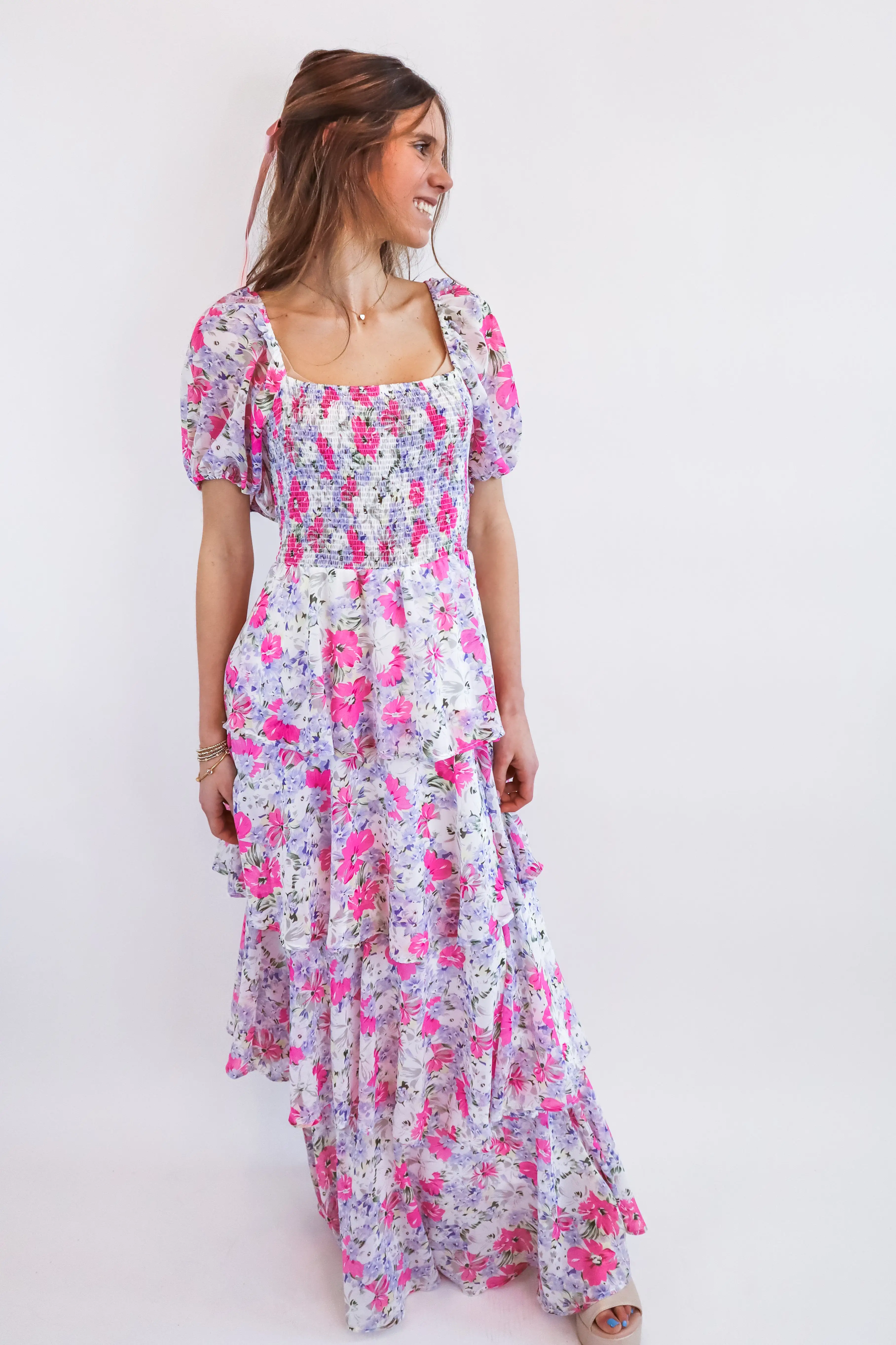 Flowing Free Maxi Dress