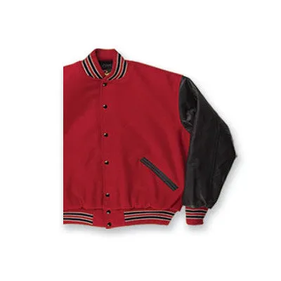 Fraternity Leather Sleeve Jacket - GAME 5000 - TWILL