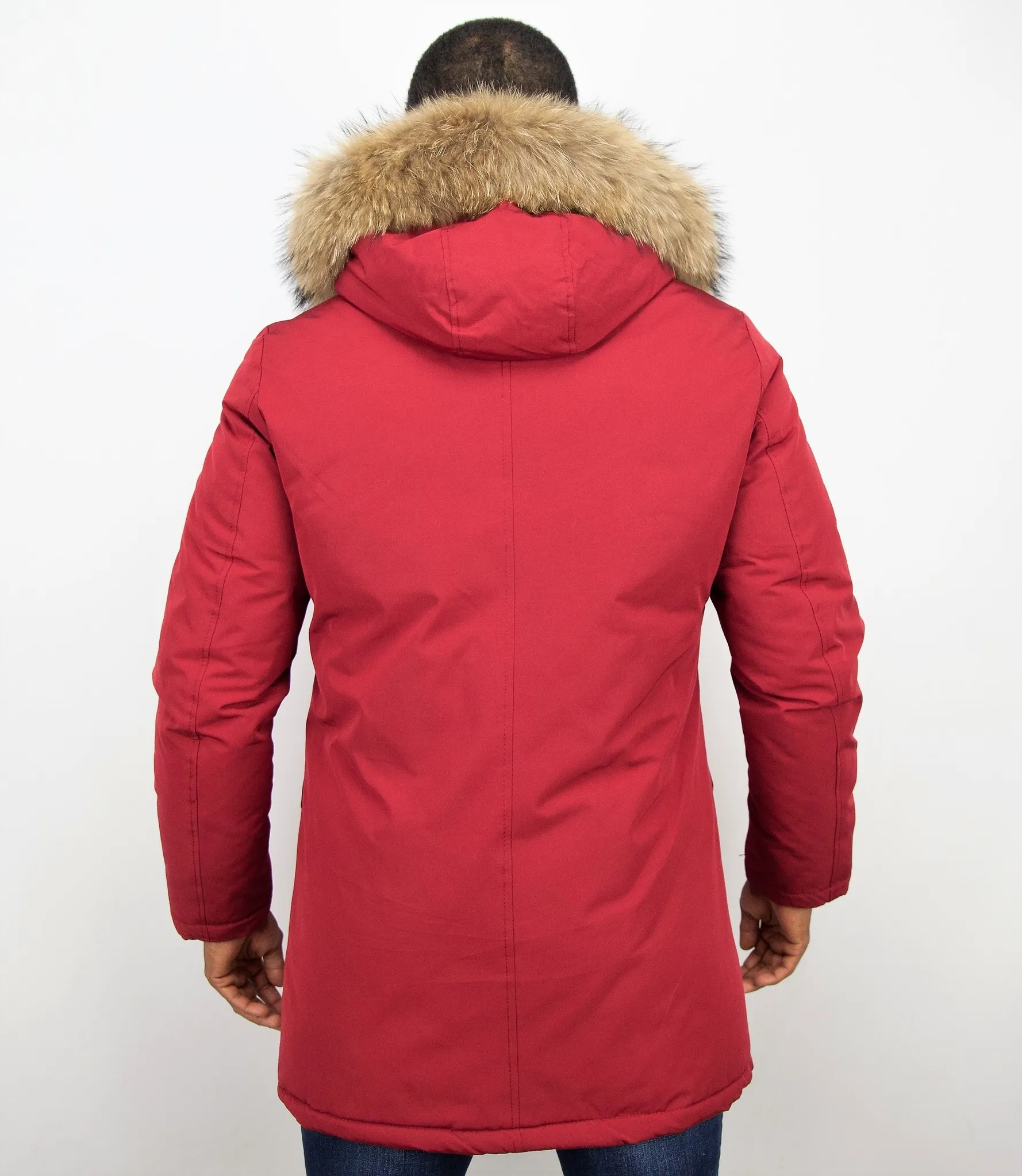 Fur Collar Coat | Men Winter Coat Long |