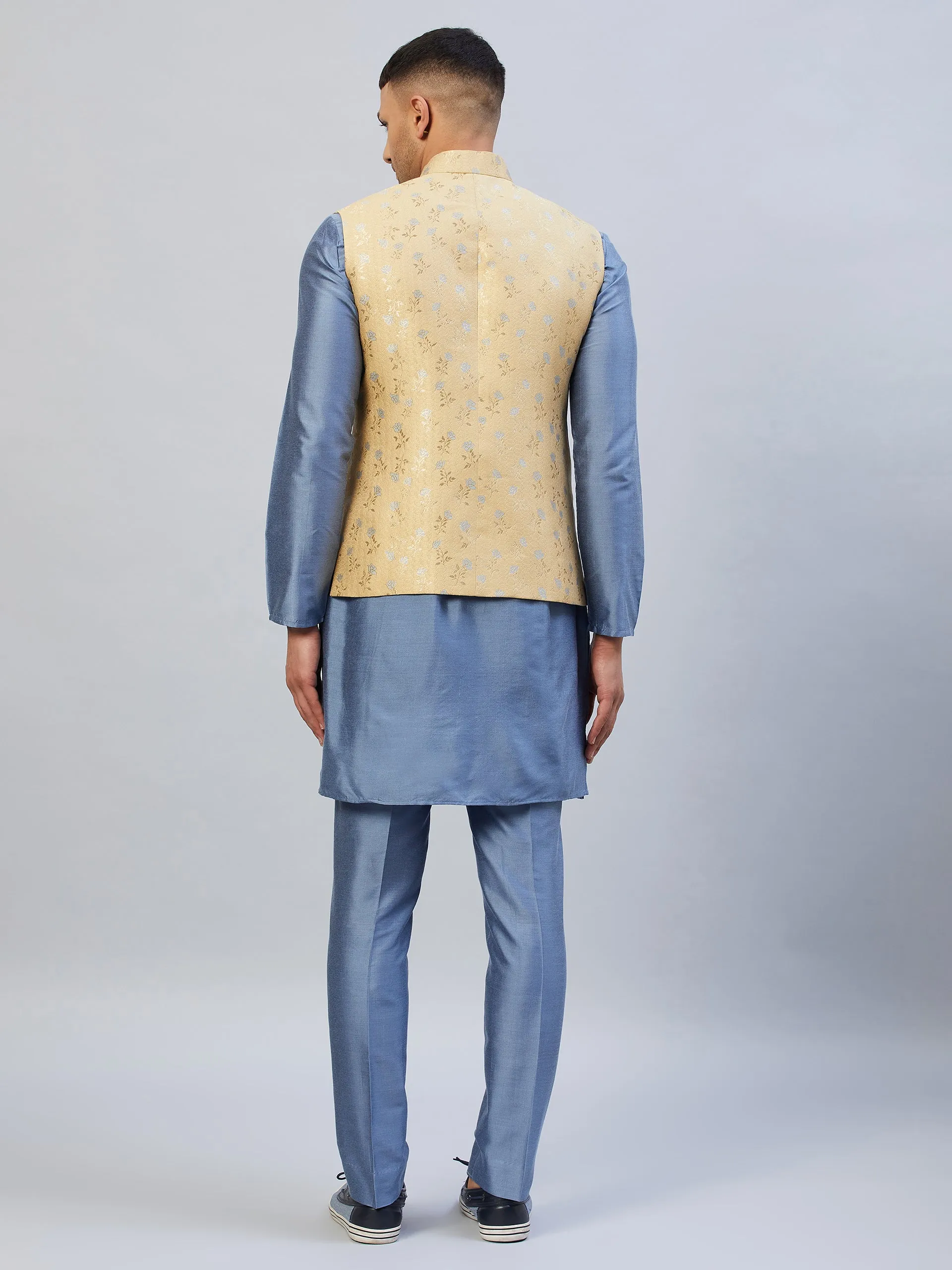 Gleaming Nehru Jacket Set