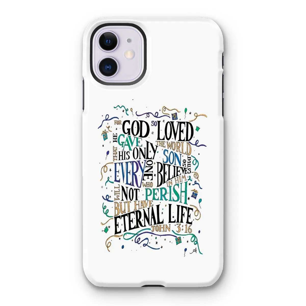 God so loved Amanya Design Tough Phone Case