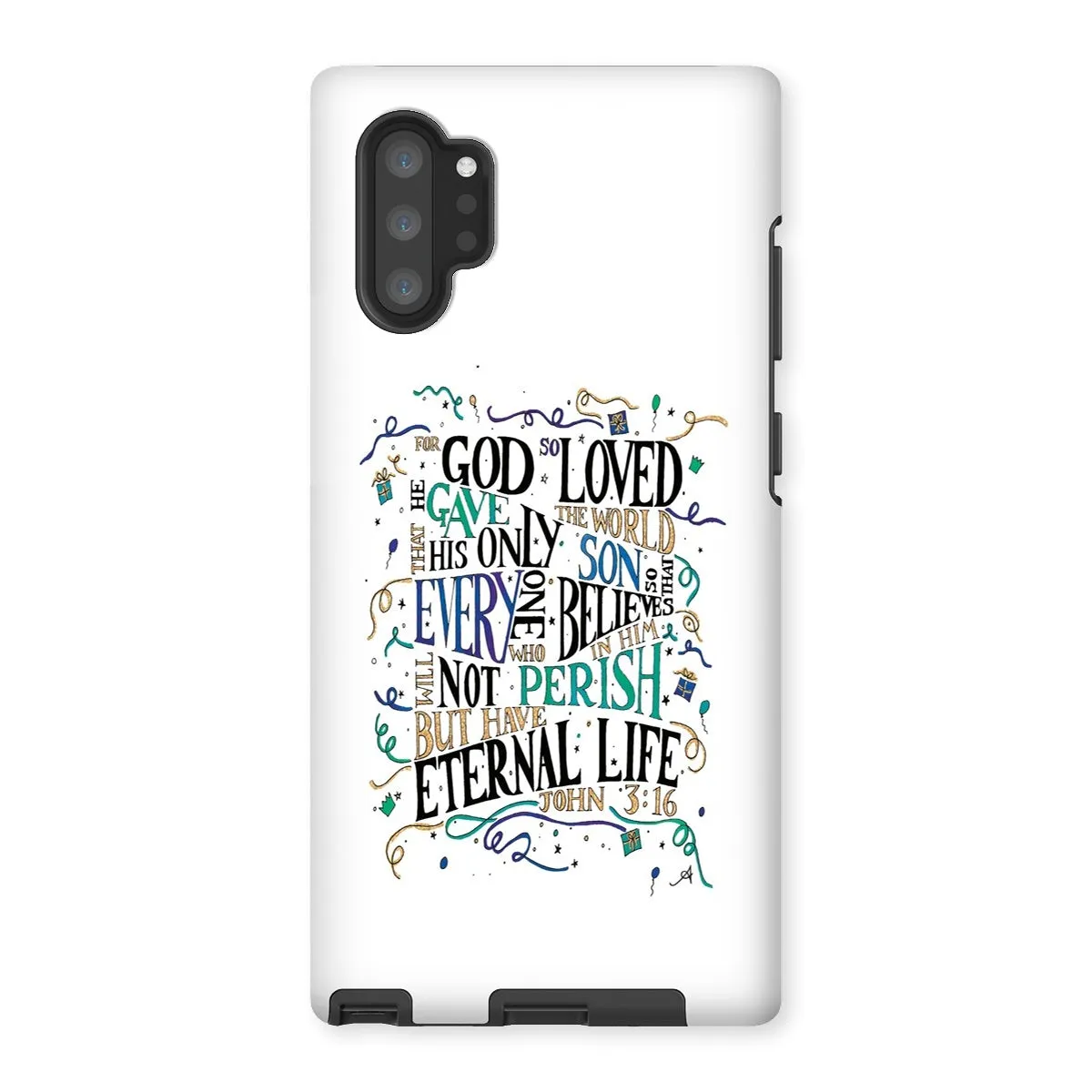 God so loved Amanya Design Tough Phone Case