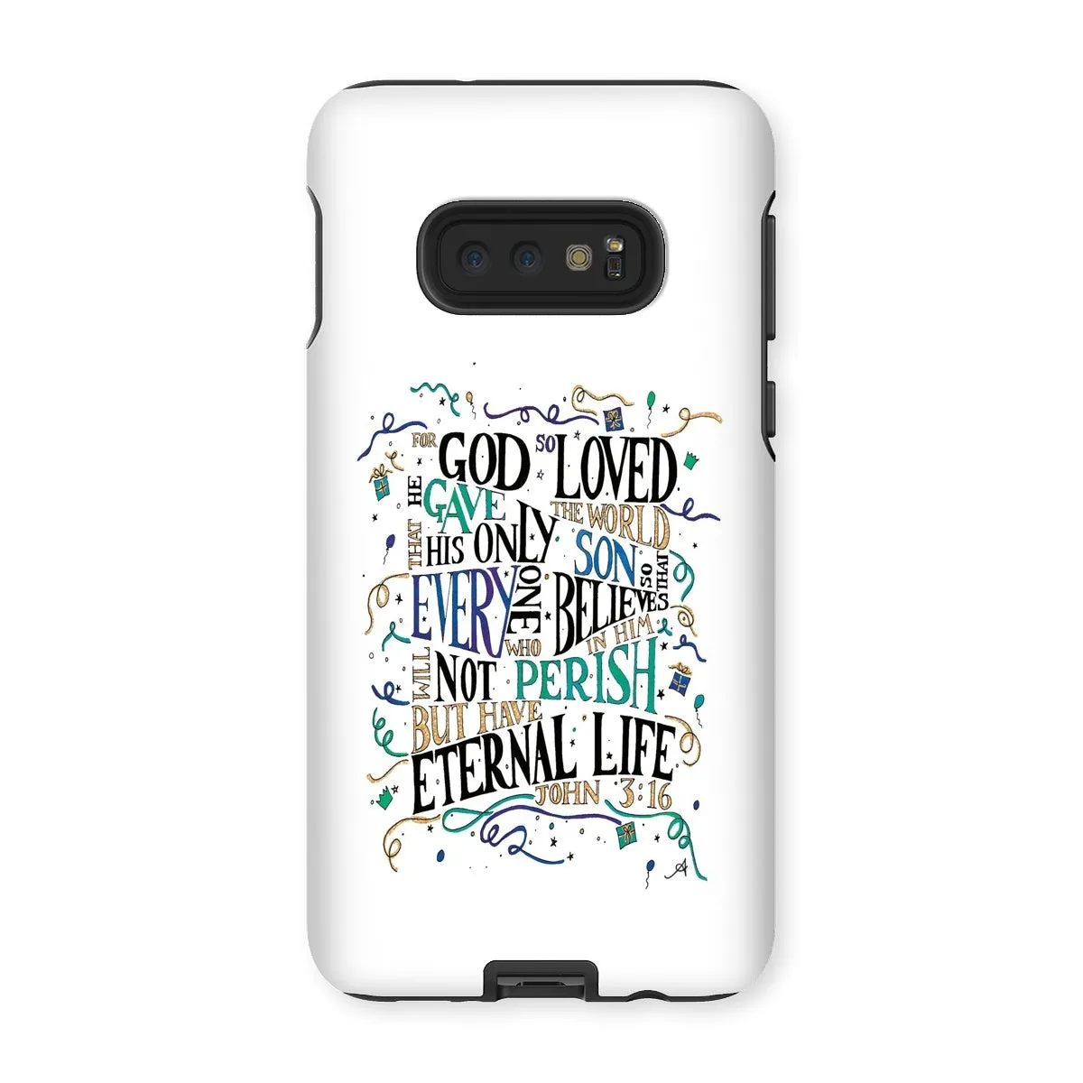 God so loved Amanya Design Tough Phone Case