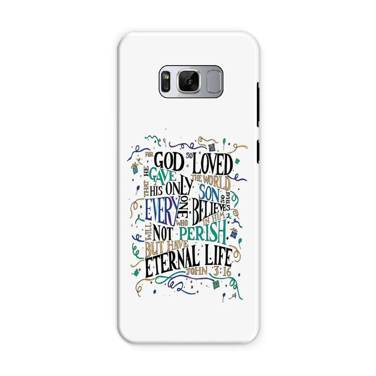 God so loved Amanya Design Tough Phone Case