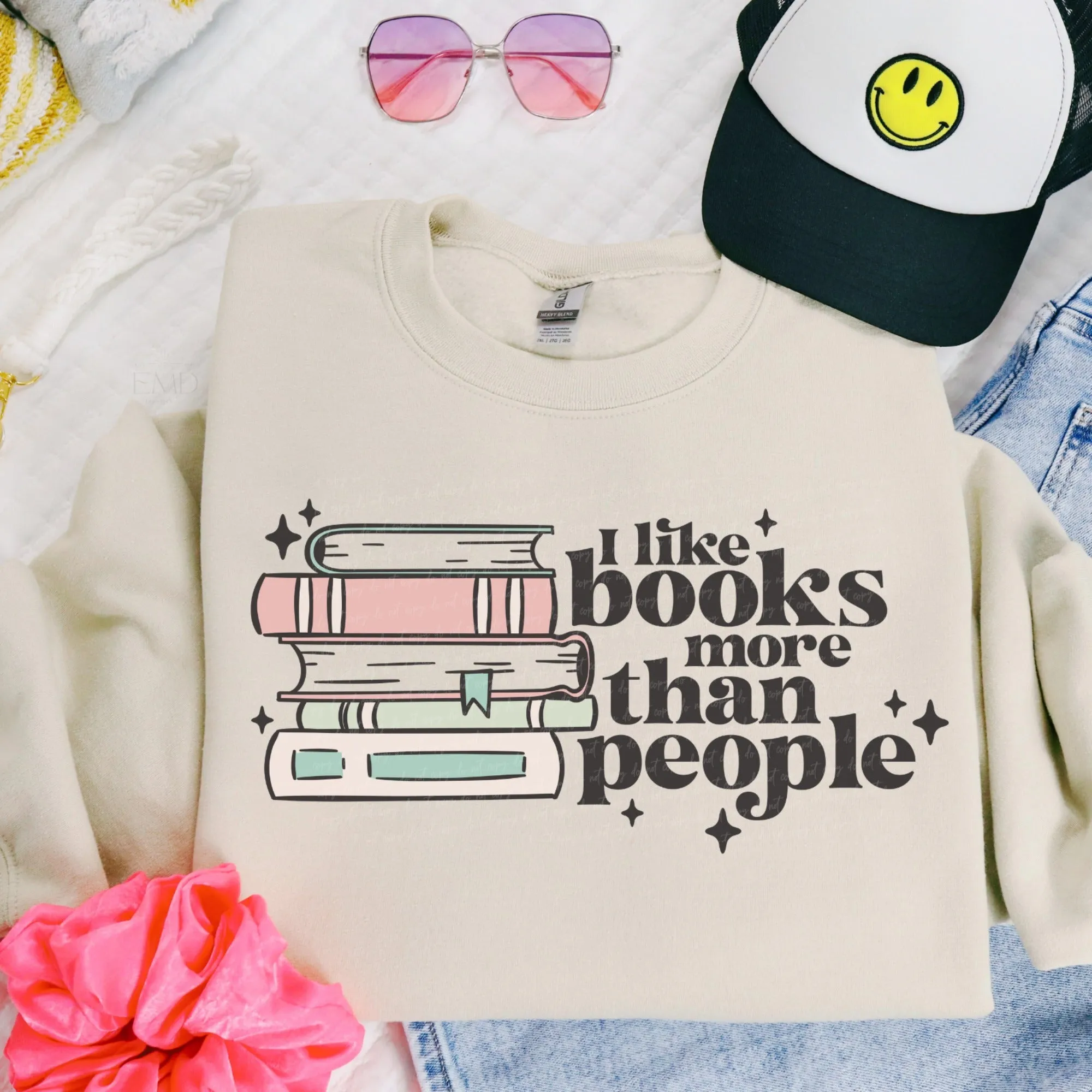 I like books more than people