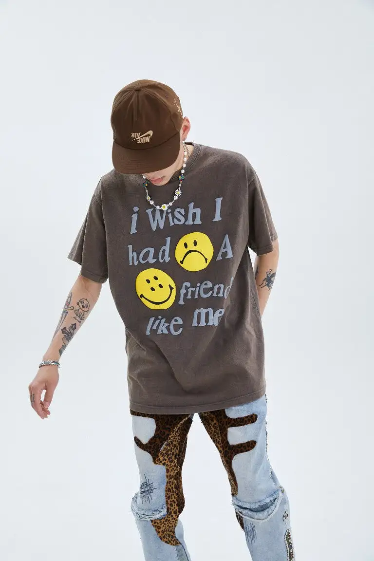 I wish I had friend like me Short Sleeve (Chocolate)