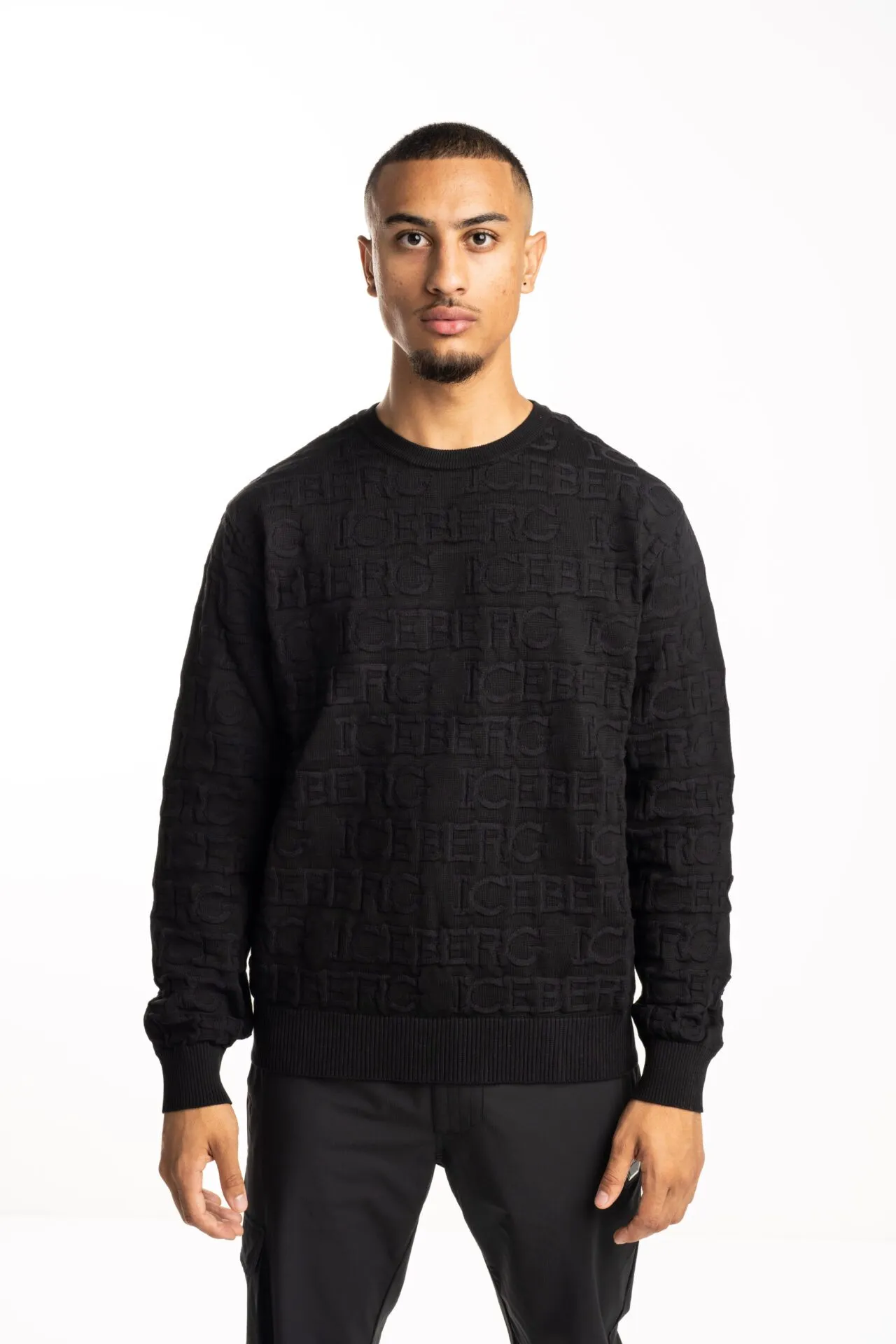 Iceberg Men’s Round Neck Knitted I1P A009 7633 9000