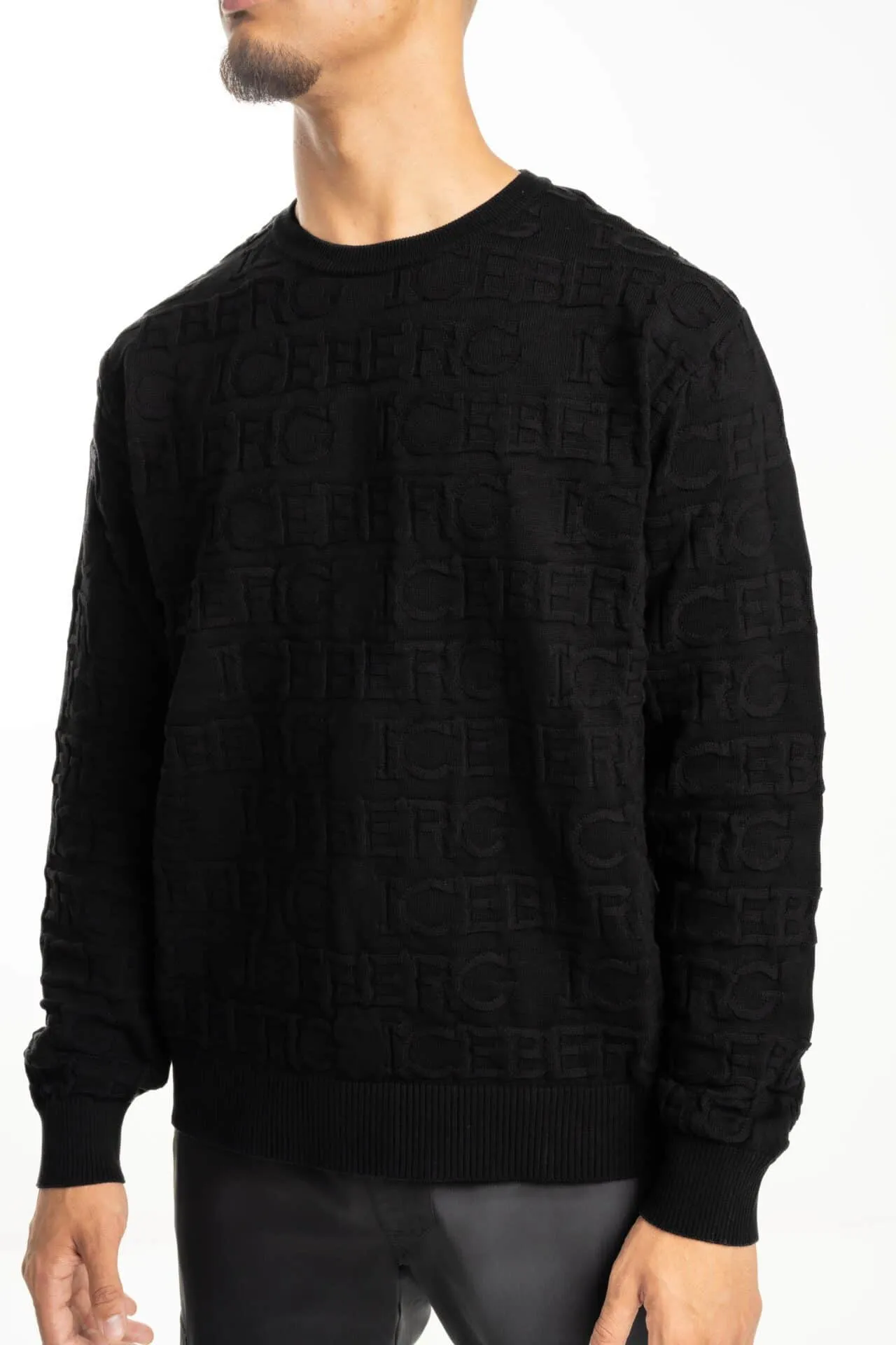 Iceberg Men’s Round Neck Knitted I1P A009 7633 9000