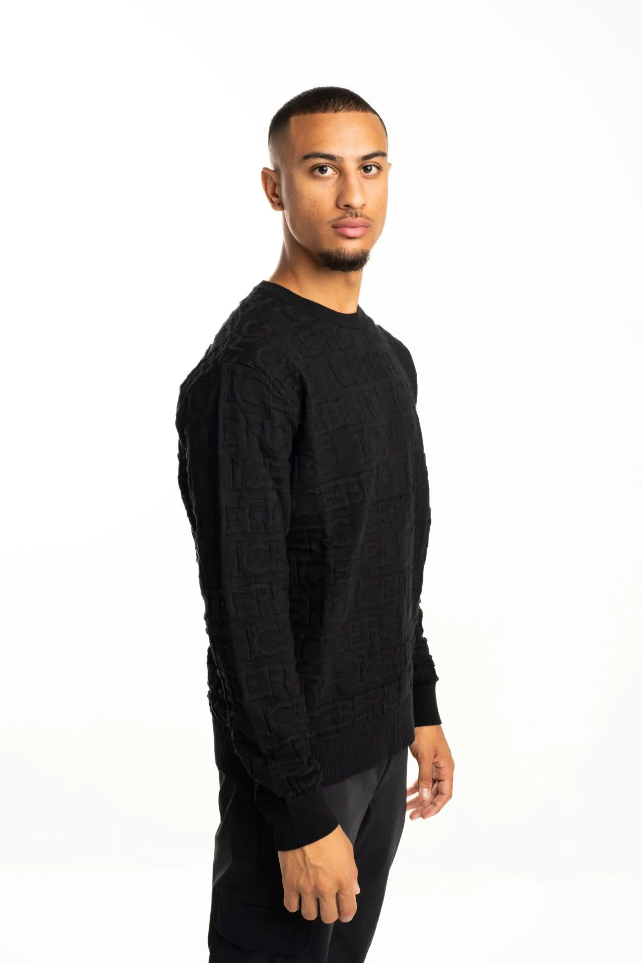 Iceberg Men’s Round Neck Knitted I1P A009 7633 9000