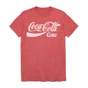 JCPenney Classic Coca Cola Mens Crew Neck Short Sleeve Regular Fit Graphic T-Shirt