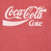 JCPenney Classic Coca Cola Mens Crew Neck Short Sleeve Regular Fit Graphic T-Shirt