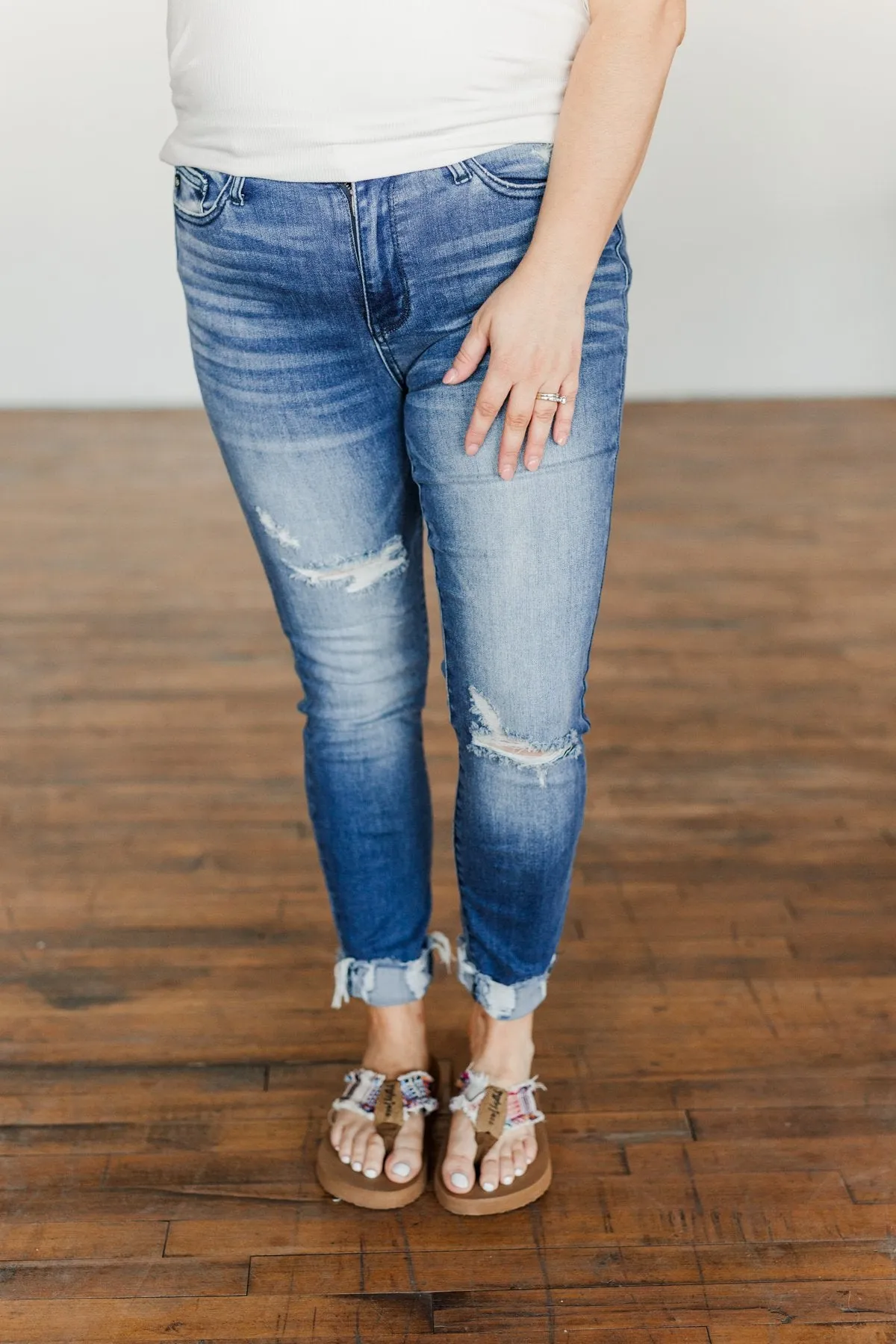 Judy Blue Skinny Jeans- Kira Wash