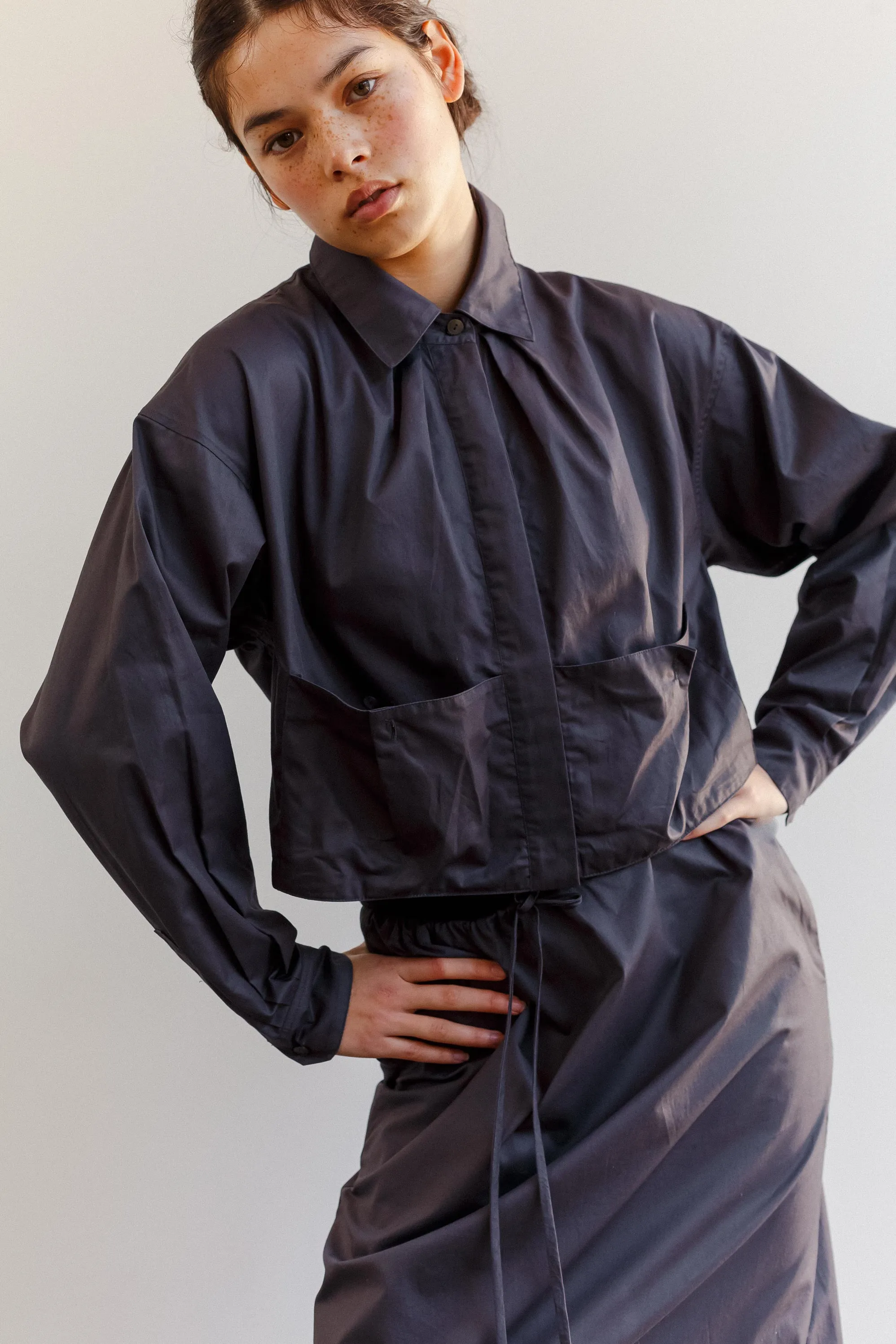 Koh Cotton Poplin Jacket