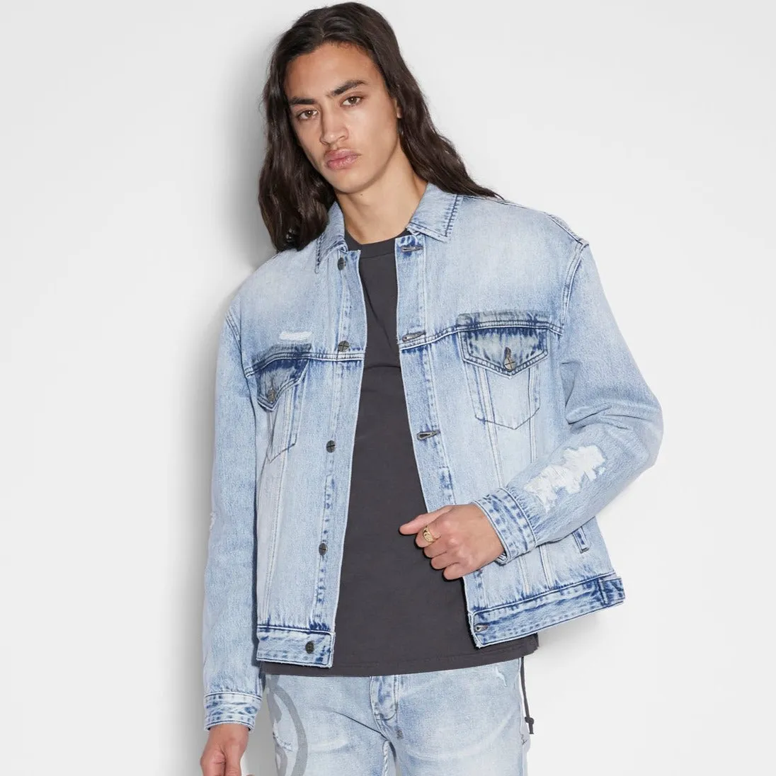 Ksubi OH G Jacket Dollar Blue