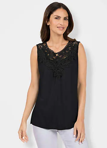 Lace Sleeveless Top by Witt | Kaleidoscope