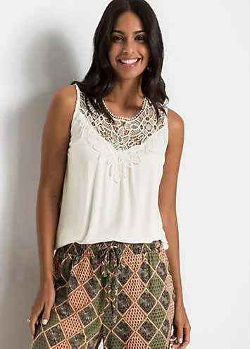 Lace Sleeveless Top by Witt | Kaleidoscope