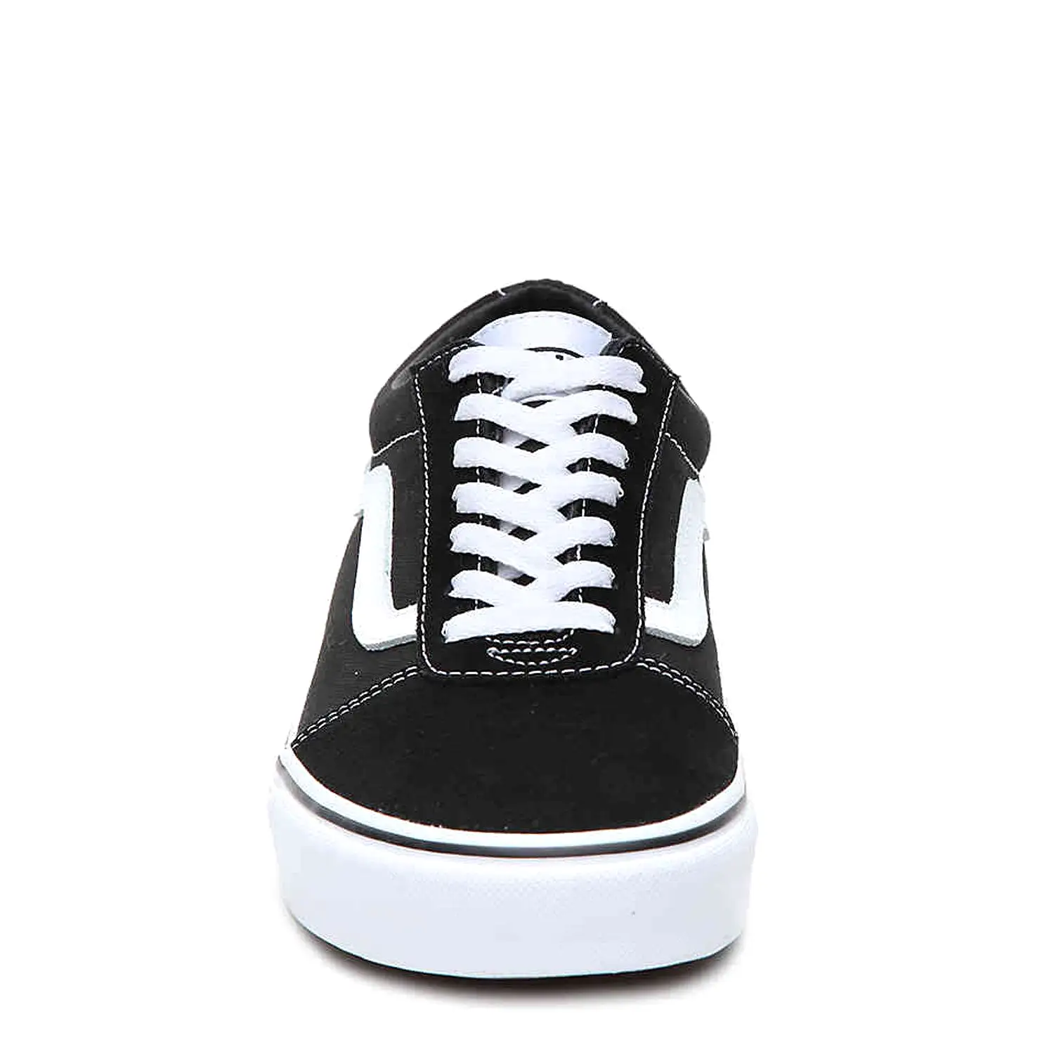 Ladies Classic Black and White Vans Ward Old Skool Styling